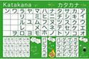 japanese katakana alphabet